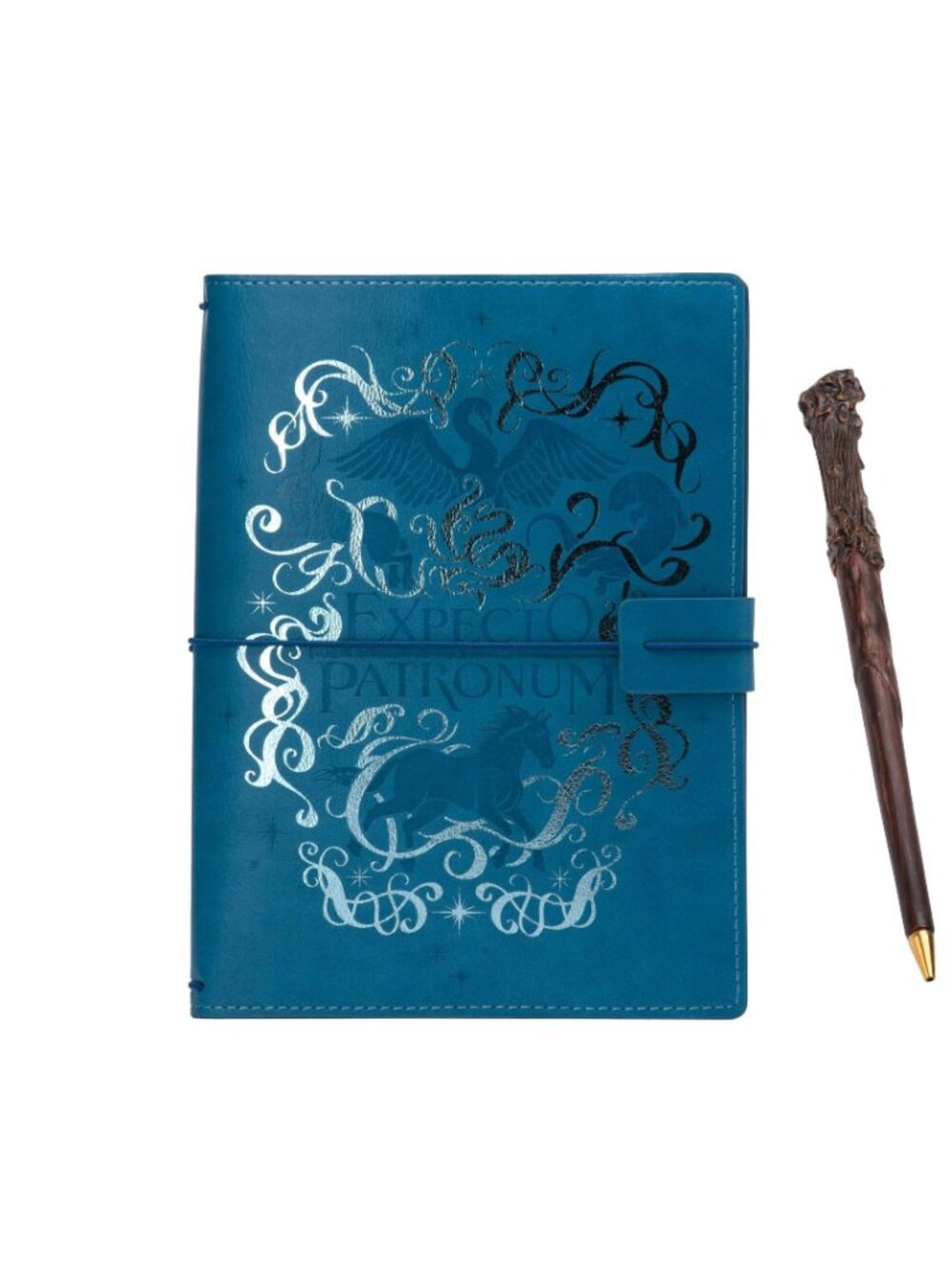 Harry Potter Expecto Patronum Travelers Planner and Notebook Set with Wand Pen